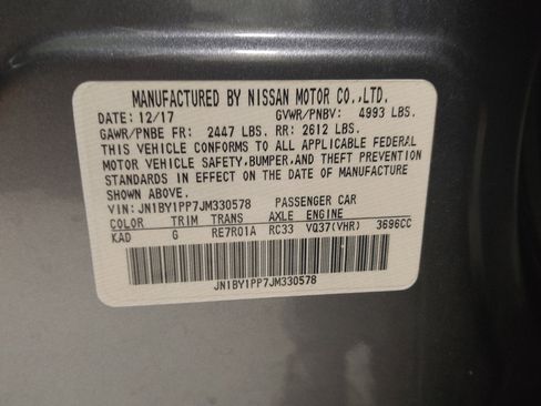 Used 2018 INFINITI Q70 L 3.7 w/ Sensory Package image 33