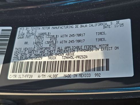 Used 2026 Toyota Tacoma SR5 AWD/4WD image 35