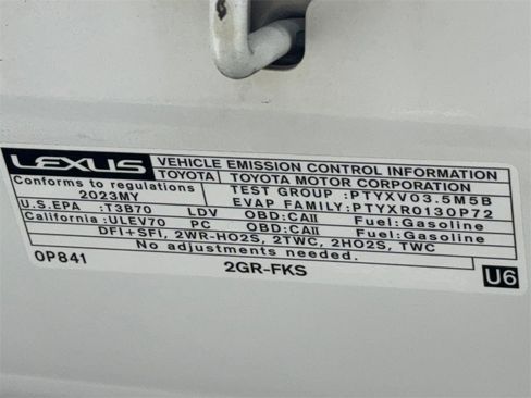 Used 2023 Lexus ES 350 F Sport image 56