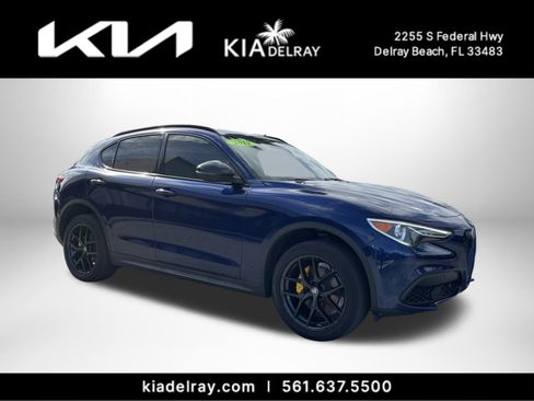 Used 2019 Alfa Romeo Stelvio w/ Nero Edizione image 1
