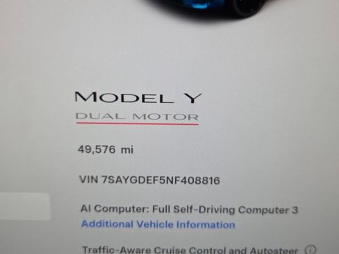 Used 2022 Tesla Model Y Performance AWD/4WD image 4