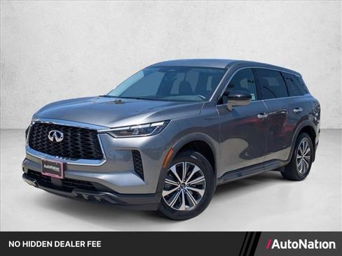 Certified 2025 INFINITI QX60 Pure w/ Cargo Package FWD image 1