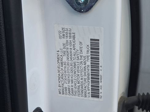 Used 2022 Honda Ridgeline Black Edition image 28