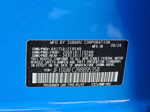 Used 2024 Subaru Impreza 2.0i Sport AWD/4WD image 26