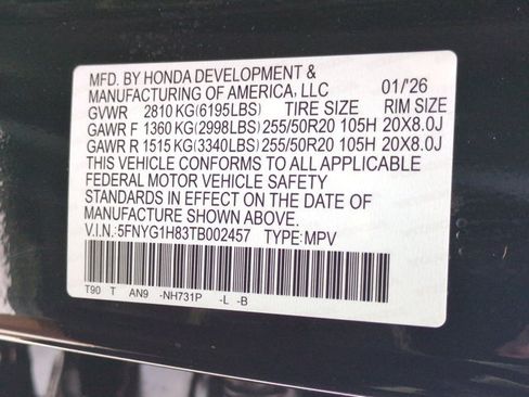 Certified 2026 Honda Pilot Elite image 28