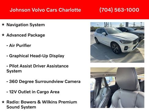 Used 2022 Volvo XC60 B5 Inscription w/ Advanced Package image 3