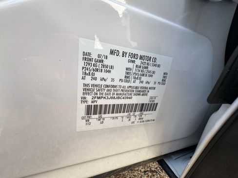 Used 2018 Ford Edge SEL w/ Equipment Group 201A image 36