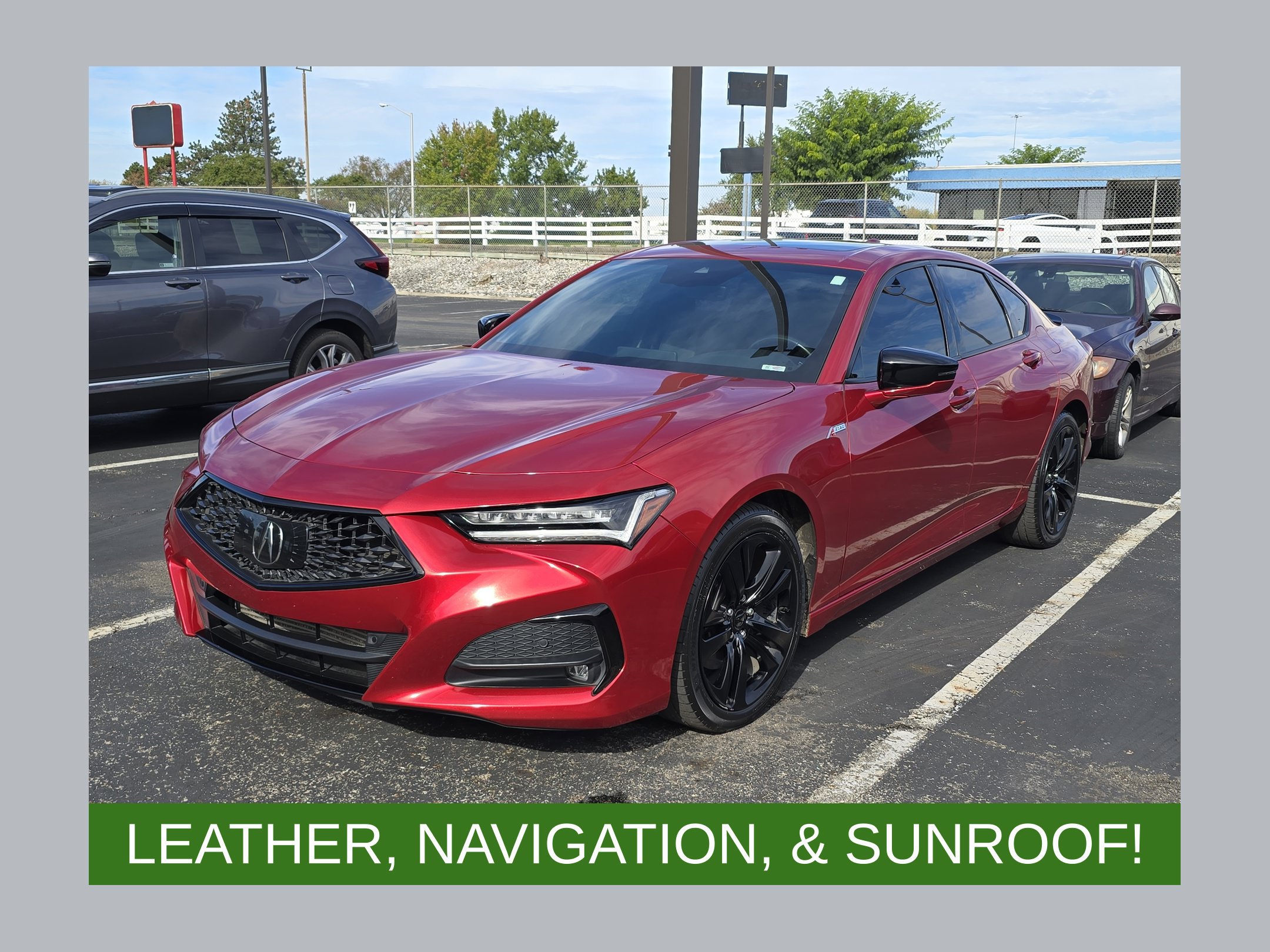 Used 2023 Acura TLX w/ A-SPEC Package AWD/4WD image 1