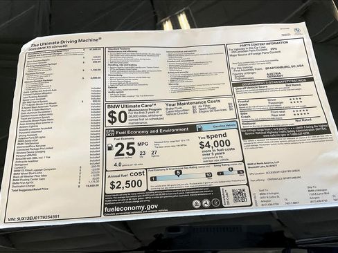 New 2026 BMW X5 sDrive40i w/ Climate Comfort Package image 19