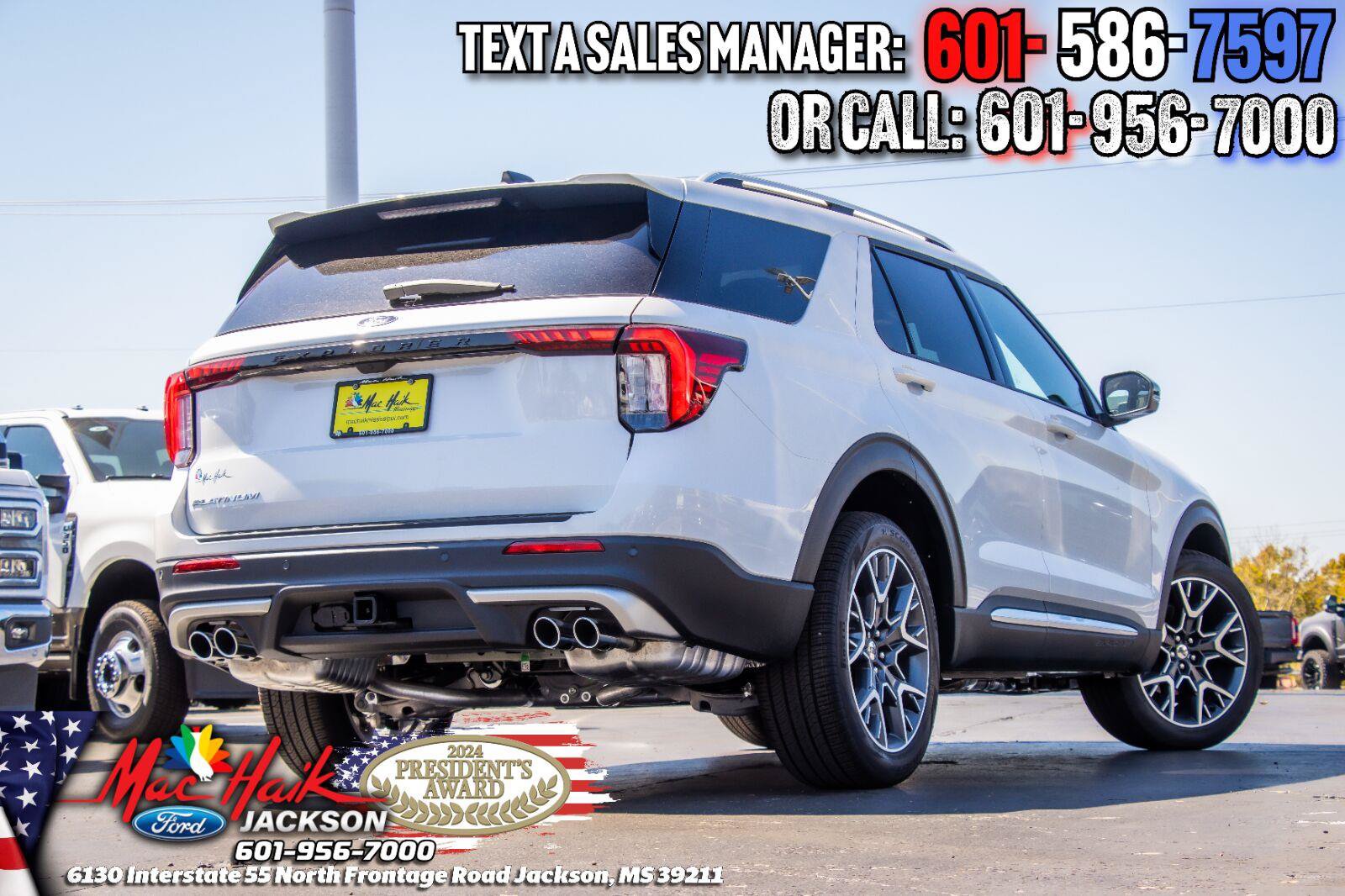 New 2027 Ford Explorer Platinum w/ 3.0L Ultimate Package AWD/4WD image 4
