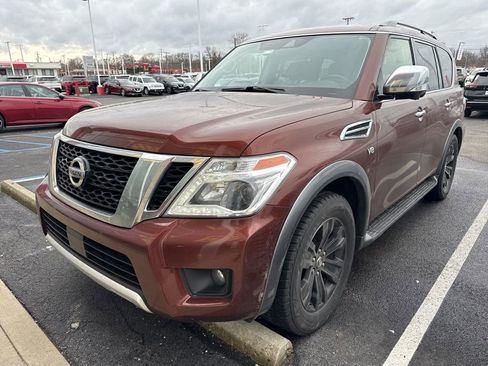 Used 2018 Nissan Armada Platinum w/ Captain Seat Package image 2
