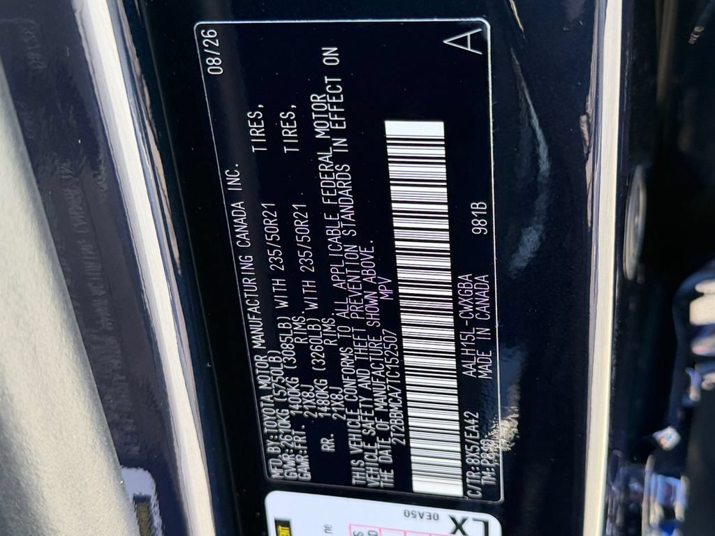 New 2026 Lexus RX 350h AWD/4WD image 25