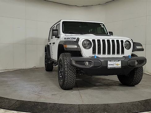 Used 2021 Jeep Wrangler Unlimited Rubicon 4xe w/ Cold Weather Group image 3