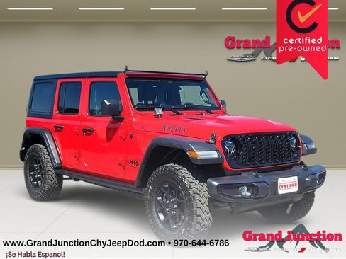 Used 2026 Jeep Wrangler Unlimited Sport AWD/4WD image 1