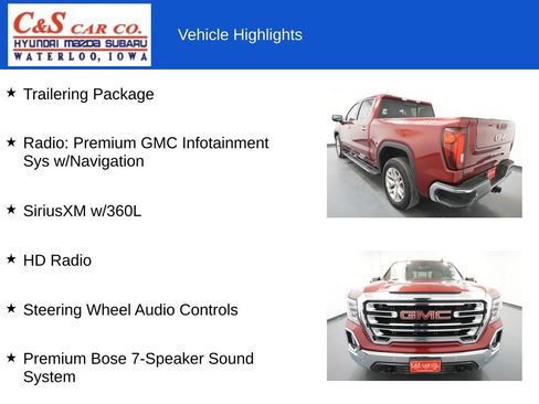 Used 2020 GMC Sierra 1500 SLT w/ SLT Premium Plus Package AWD/4WD image 13