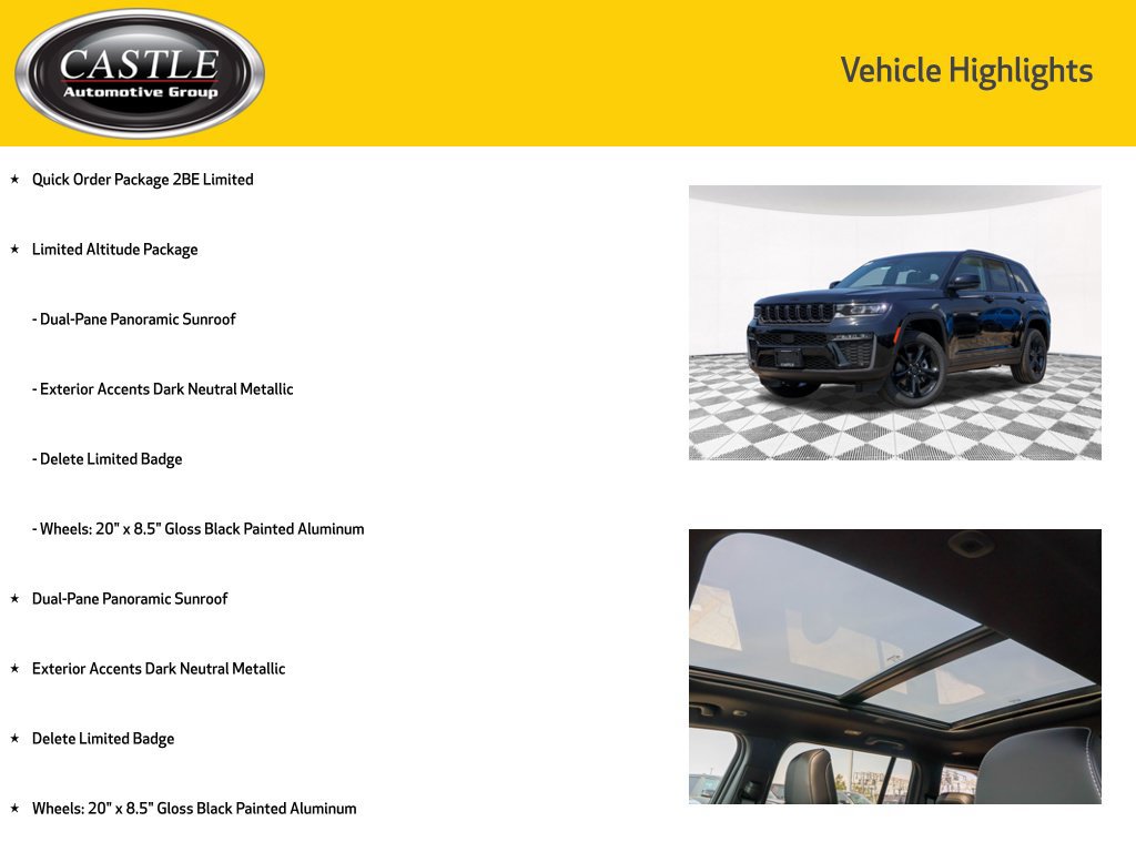 New 2027 Jeep Grand Cherokee Limited AWD/4WD image 3