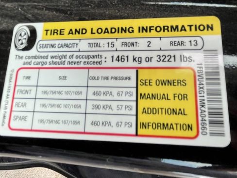 Used 2021 Ford Transit 350 XLT image 12