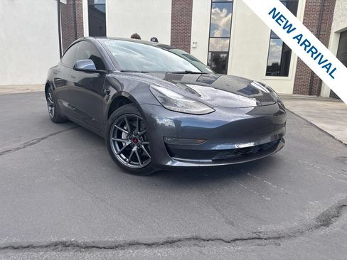 Used 2021 Tesla Model 3 Long Range AWD/4WD image 1