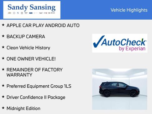 Used 2024 Chevrolet Equinox LS w/ Midnight Edition FWD image 7