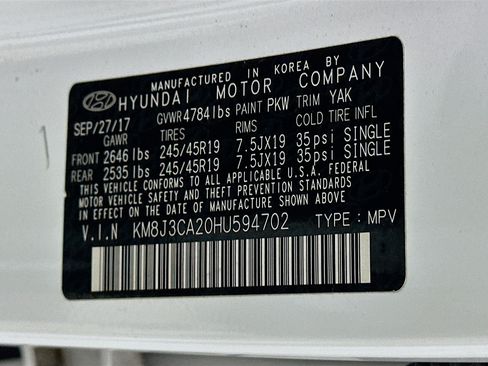 Used 2017 Hyundai Tucson Limited w/ Limited Ultimate Package 03 AWD/4WD image 12