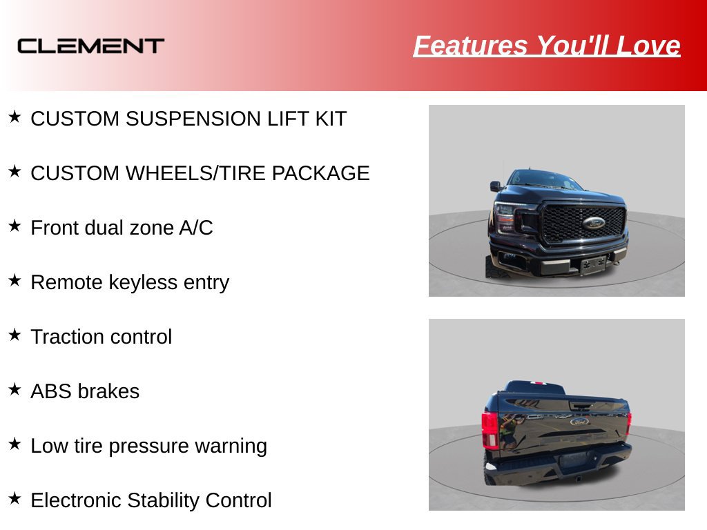 Used 2020 Ford F150 Lariat w/ Equipment Group 502A Luxury AWD/4WD image 8