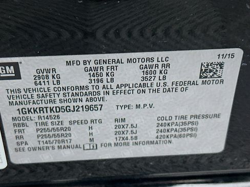 Used 2016 GMC Acadia Denali FWD image 12