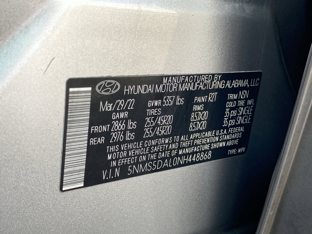 Used 2022 Hyundai Santa Fe Calligraphy AWD/4WD image 34