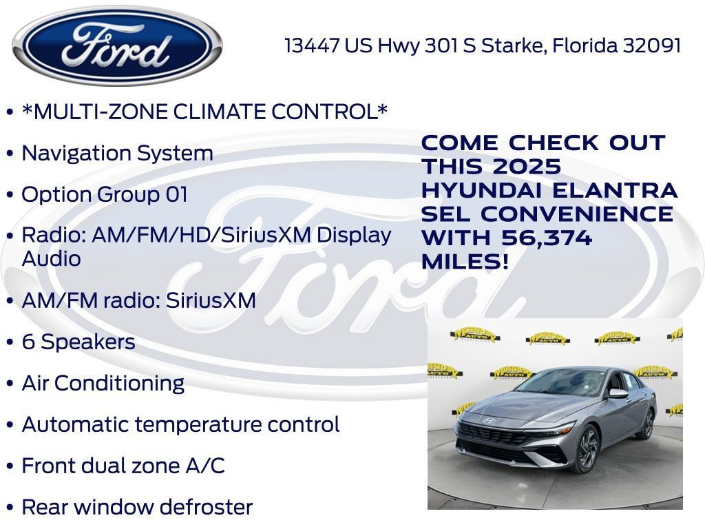 Used 2025 Hyundai Elantra SEL FWD image 17