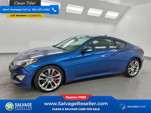 Used 2016 Hyundai Genesis Coupe 3.8 RWD image 1