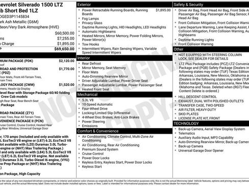 Used 2023 Chevrolet Silverado 1500 LTZ w/ LTZ Premium Package image 10