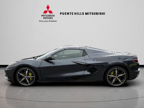 Used 2021 Chevrolet Corvette Stingray Premium Conv w/ Chrome Exterior Badge Package RWD image 8