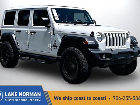 Used 2022 Jeep Wrangler Unlimited Sport w/ Sun And Sound Package AWD/4WD image 1