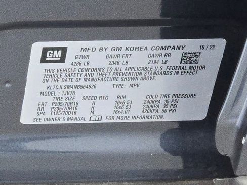 Certified 2022 Chevrolet Trax LT w/ LT Convenience Package image 16