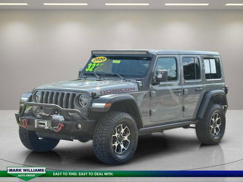 Used 2020 Jeep Wrangler Unlimited Rubicon w/ LED Lighting Group AWD/4WD image 4