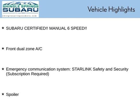 Certified 2024 Subaru WRX Premium AWD/4WD image 43