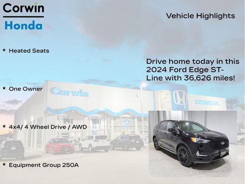 Used 2024 Ford Edge ST-Line AWD/4WD image 6