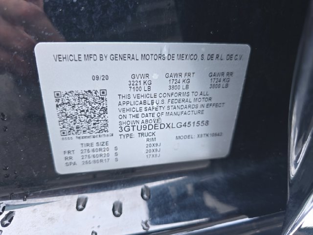 Used 2020 GMC Sierra 1500 SLT w/ SLT Premium Package AWD/4WD image 33