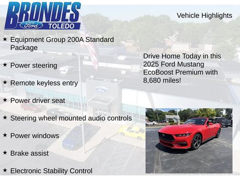 Used 2025 Ford Mustang Premium RWD image 5