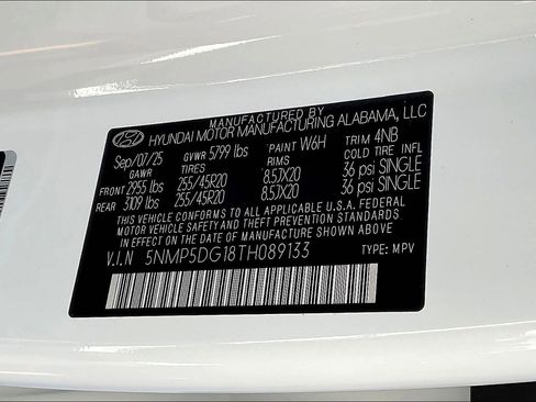 New 2026 Hyundai Santa Fe Calligraphy image 8