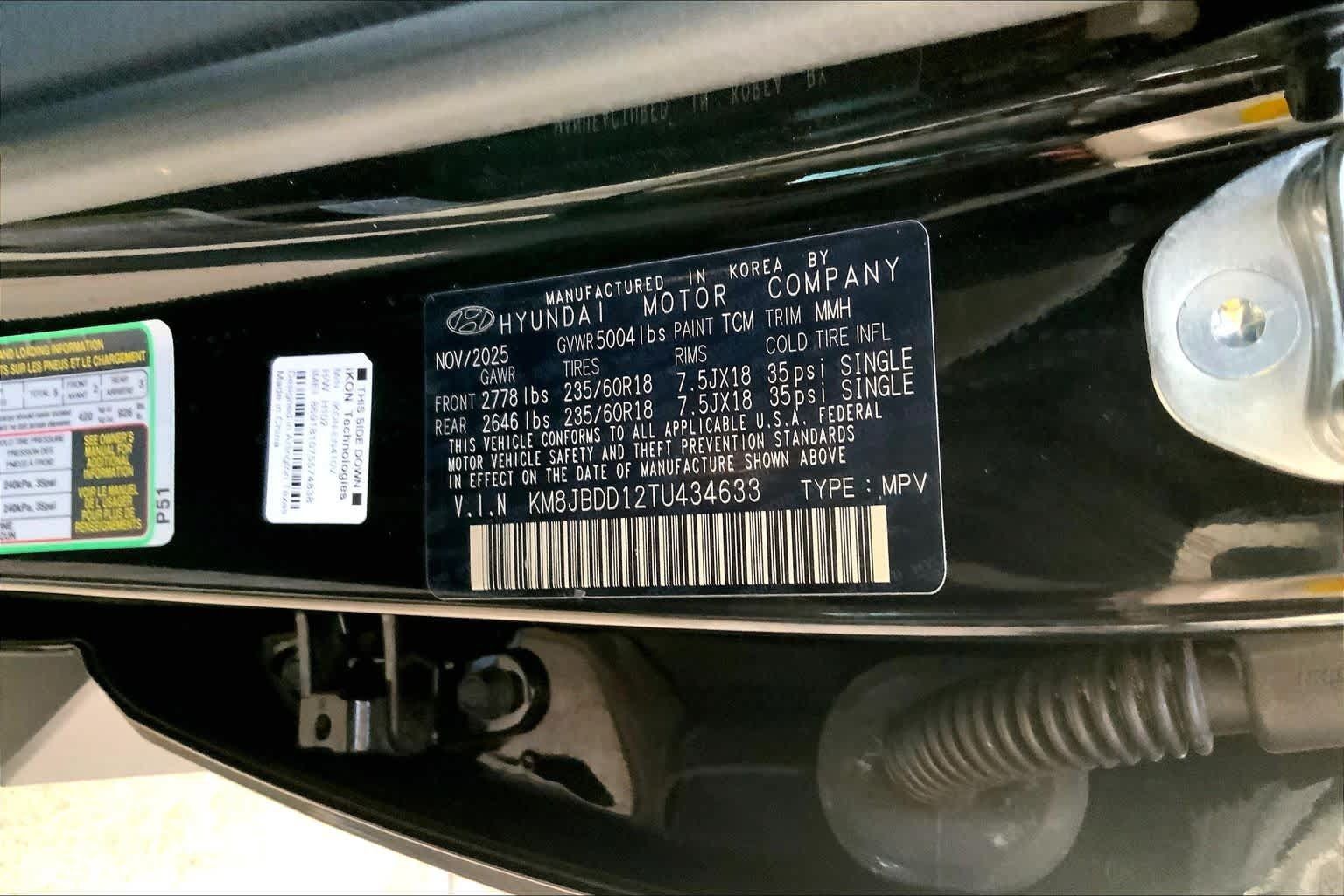 Used 2026 Hyundai Tucson SEL AWD/4WD image 34