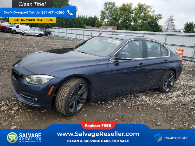 Used 2017 BMW 330i Sedan RWD image 1