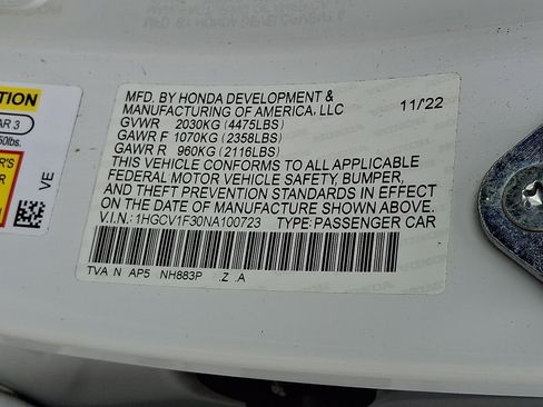 Used 2022 Honda Accord Sport image 26
