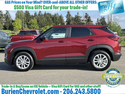 Used 2024 Chevrolet TrailBlazer LS w/ LS Convenience Package FWD image 2