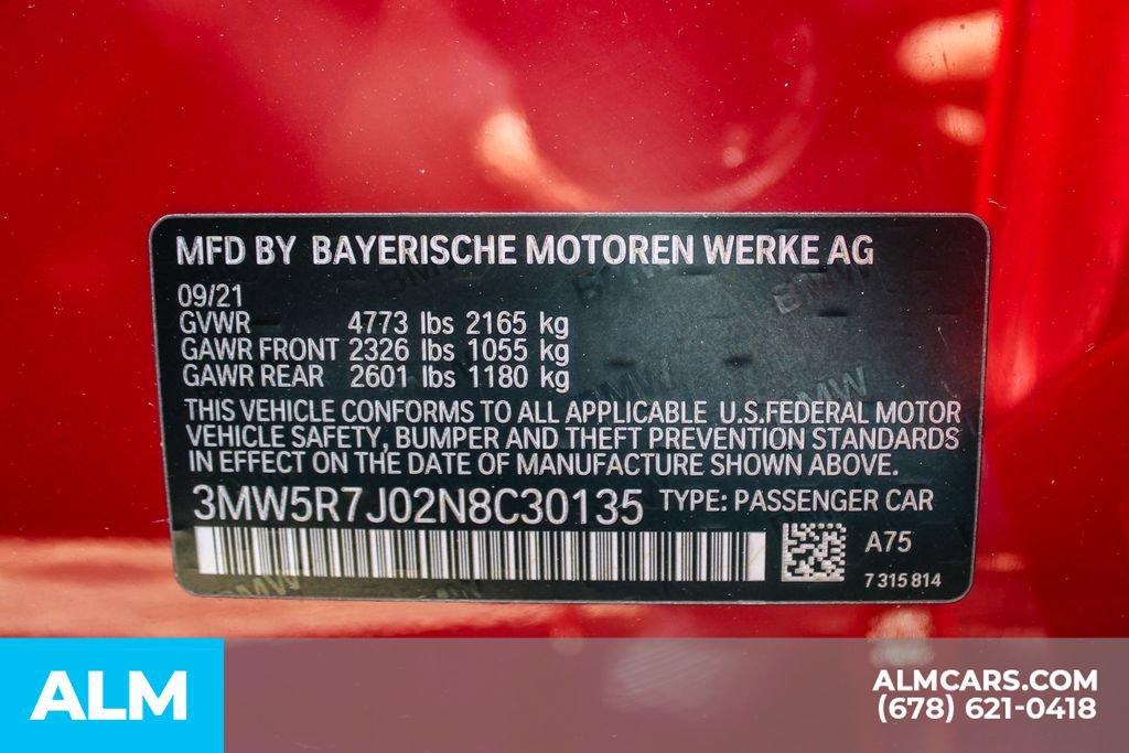 Used 2022 BMW 330i xDrive Sedan AWD/4WD image 36