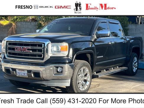 Used 2014 GMC Sierra 1500 SLT w/ SLT Crew Cab Value Package RWD image 1