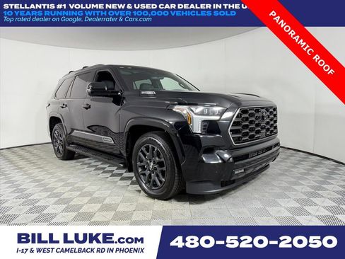 Used 2025 Toyota Sequoia Platinum image 1