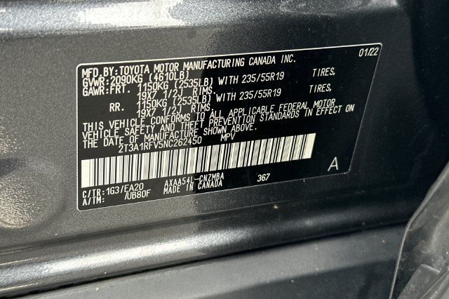Certified 2022 Toyota RAV4 XLE Premium AWD/4WD image 34