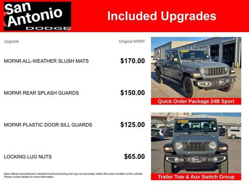 New 2025 Jeep Gladiator Sport image 7