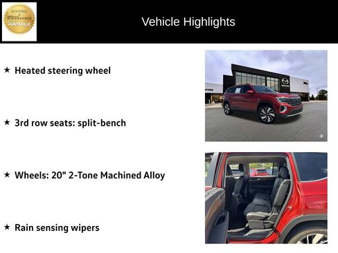 Used 2024 Volkswagen Atlas SE FWD image 12