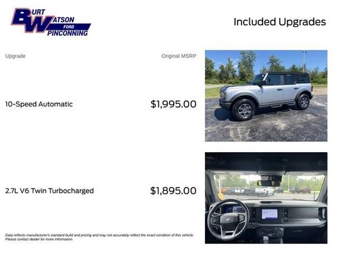 Used 2023 Ford Bronco 4-Door AWD/4WD image 3